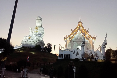 From Chiang Mai: Day Trip Chiang Rai White, Blue, Red Temple One Day Chiang Rai White, Blue, Red Temple From Chiang Mai
