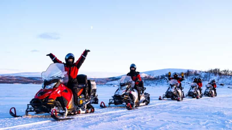 Kilpisjärvi: Snowmobiling 101 with Gear and Guide