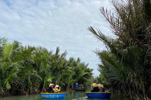 Excursión en bicicleta por el campo, Barco cesta y Clase de cocinaDesde Hoi An