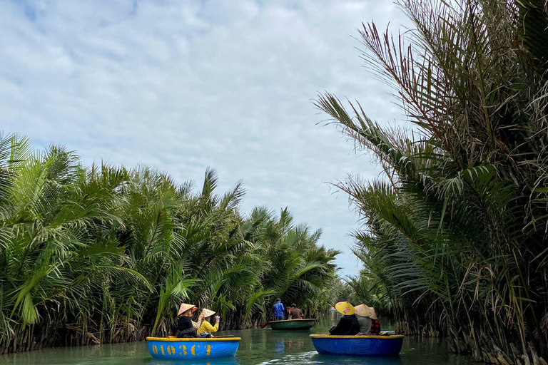 Countryside bike tour, Basket boat and Cooking class From Hoi An