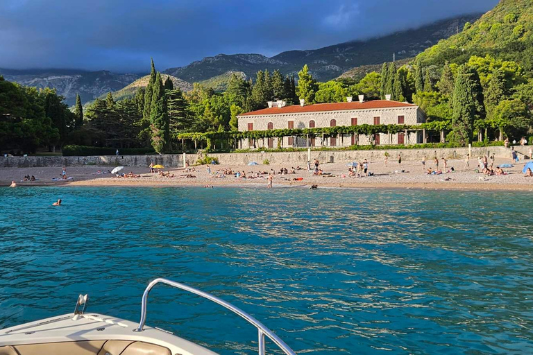 Budva Riviera Speedboat Tour (group tour,2h) Budva Riviera boat tour