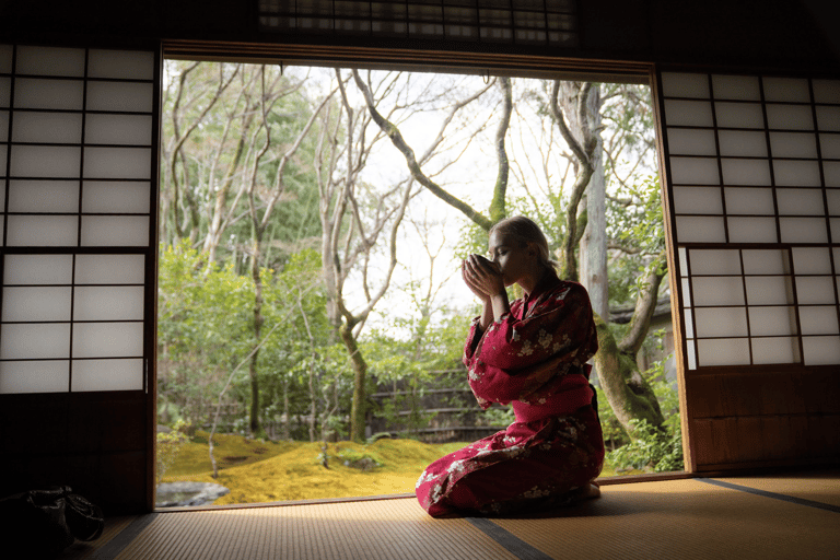 Kyoto: Meditazione Zen in un tempio privato con un monaco