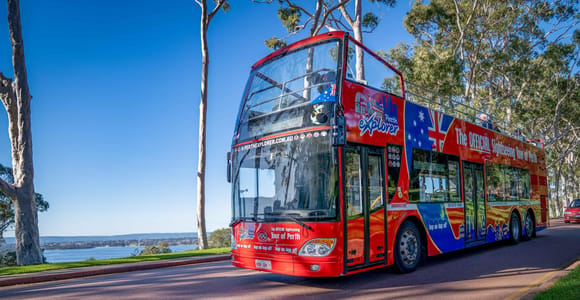 Perth: Hop-on Hop-off Sightseeing Bus Ticket