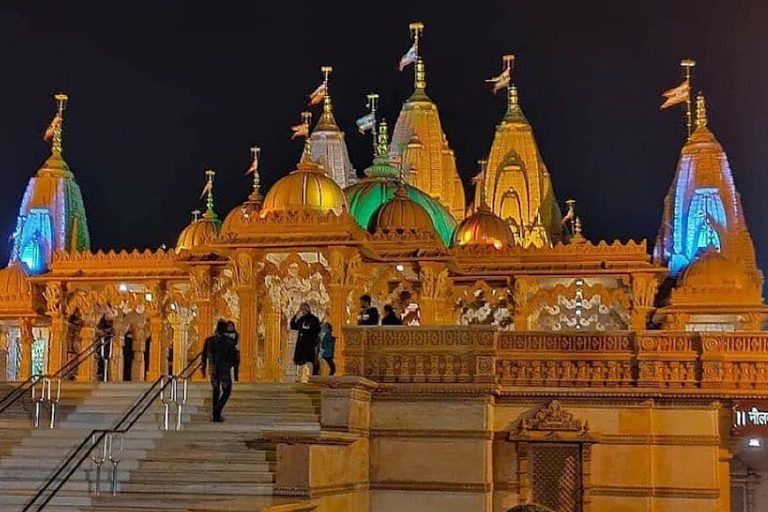 New Delhi: Full-Day Sightseeing Trip with Akshardham Temple New Delhi: Full-Day Sightseeing Trip with Entry Ticket