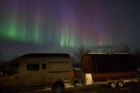 Mobile & Exclusive Snowsports Adventure with Sauna & Camper