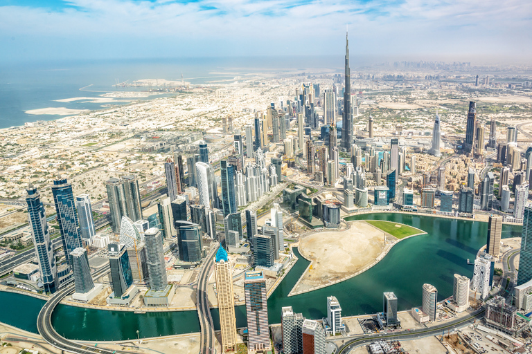 Dubai: Passeio panorâmico de helicóptero de 30 minutosPasseio de helicóptero compartilhado