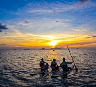 Stand up paddleboarding in Hội An