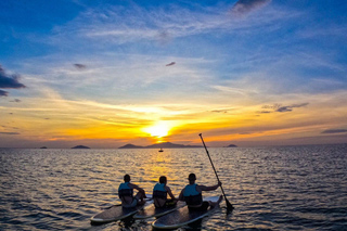 Stand up paddleboarding in Hội An