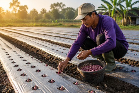 Jember: Shallot Farming Experience with Local Farmers