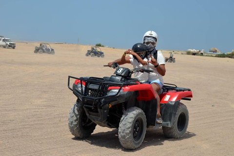 Hurghada: Quad and Buggy Safari with Dinner and Show