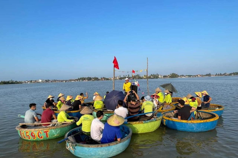 Hoi An Basket Boat Ride in Water Coconut Forest