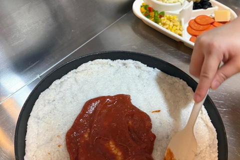 Busan: Korean Rice Pizza Making with Bulgogi & Gijang Kelp