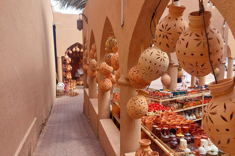 From Muscat: Nizwa & Jebel Akhdar Wonders Adventure Day Trip Nizwa, Birkat Al Mouz & Jebel Akhdar Sunset Experience