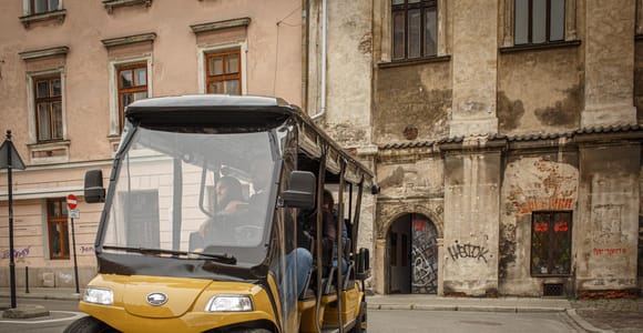 Krakow: Sightseeing Tour by Electric Golf Cart