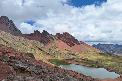 Från Cusco: Färgernas berg och den röda dalen på ATVfrån cusco:Red valley + vinikunka mountain/double seat atv/