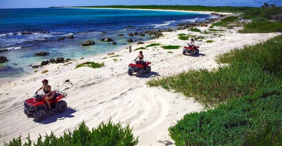 Shore Excursion: ATV Seashore Adventure & Beach Club Access