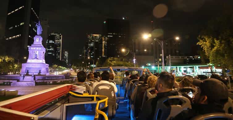 Mexico City: Night City Tour in a Double Decker Bus photo 6