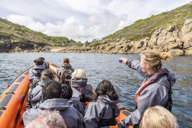Visit Penzance Land's End Boat Tour with Wildlife Guides in Land's End, Cornwall, UK