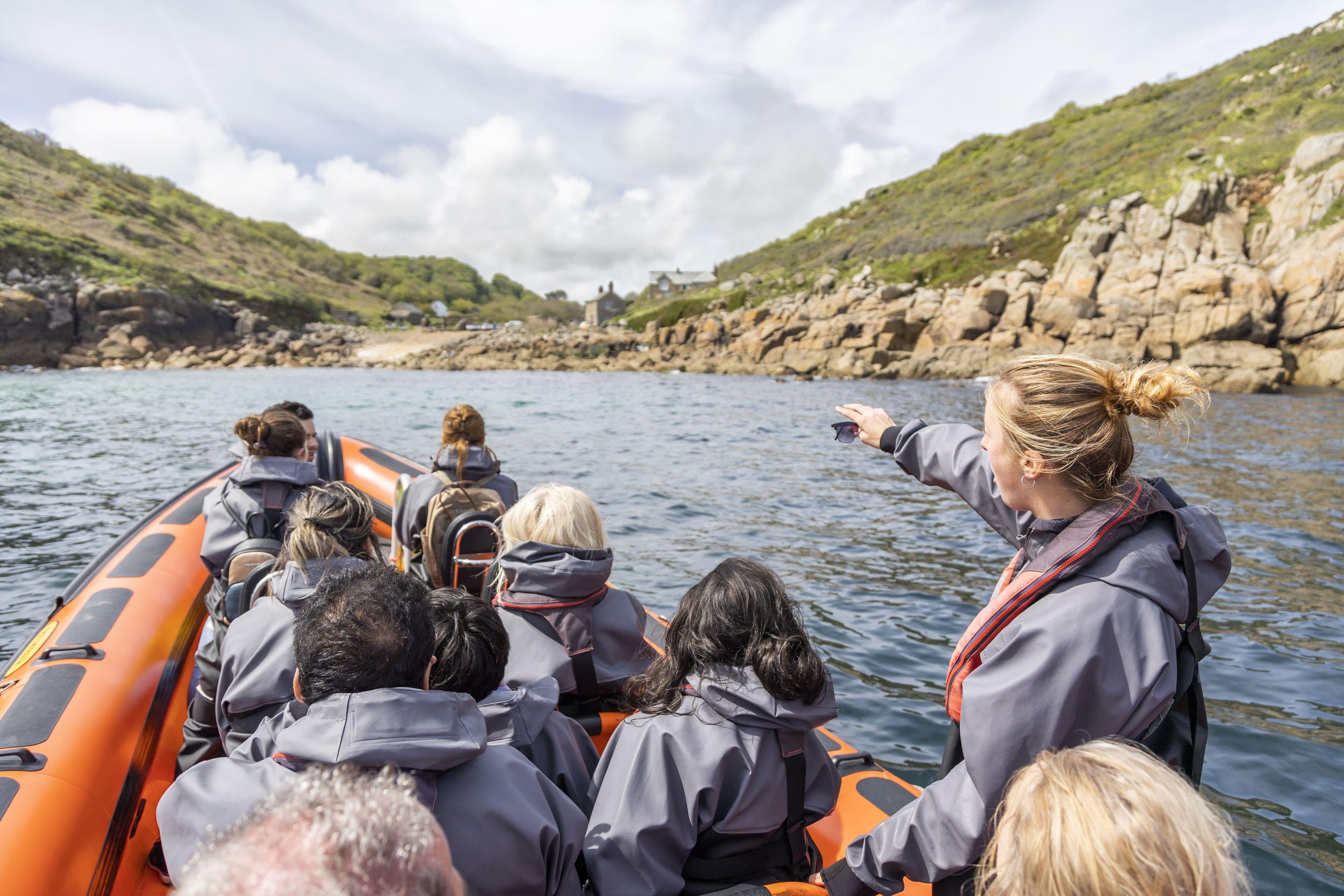 Penzance: Land's End Bootstour mit Wildlife Guides