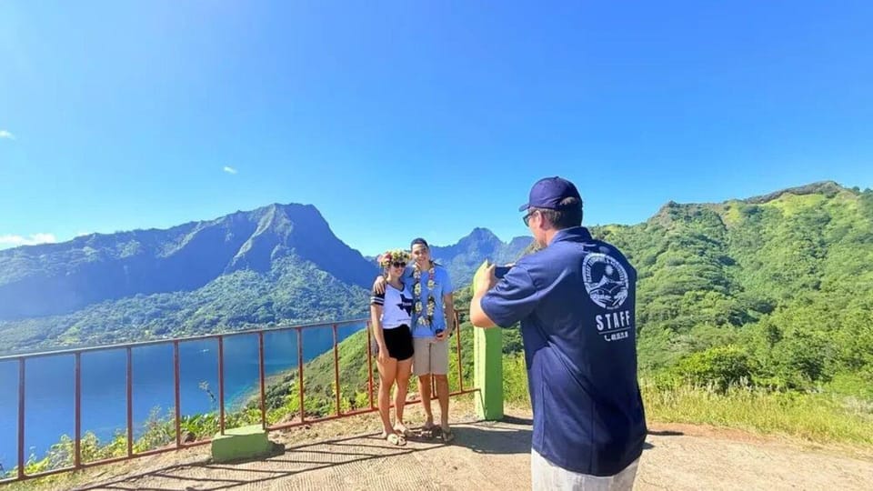 Moorea : tour de l'île avec vues panoramiques et dégustations