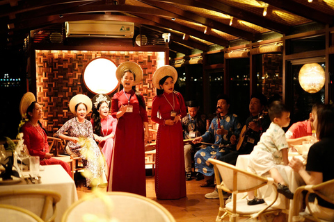 Hue: Luxury Sunset Tea & Dinner Cruise on Perfume River [No Dinner] Luxury Sunset Tea Cruise