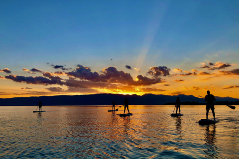 Ohrid: Stand Up Paddleboarding Tour with Landmarks &amp; Photos