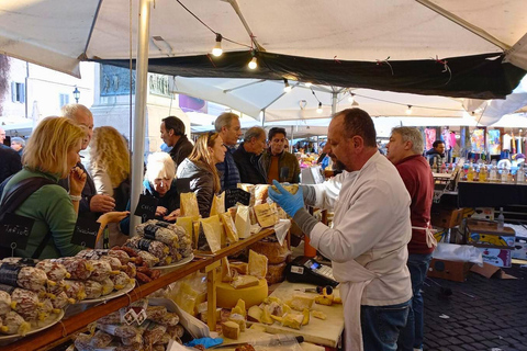 Rome: Food tasting tour in Trastevere Food tasting tour in English