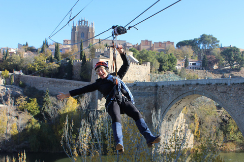 Zipline Adventure with Photo in Toledo over the Tagus River