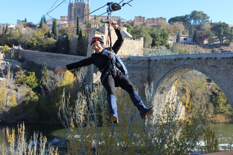 Zipline Adventure with Photo in Toledo over the Tagus River