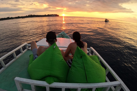 Gili Islands: Private Sunset Snorkeling for Couples Departure from Gili Islands