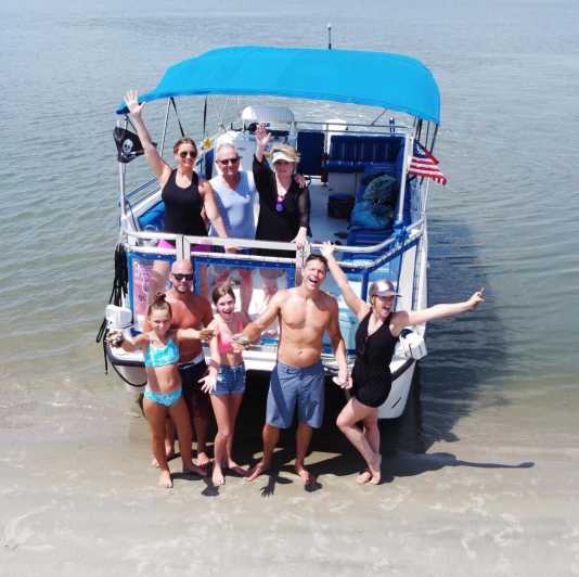 Folly Beach: Morris Island and Dolphin Watching Boat Cruise