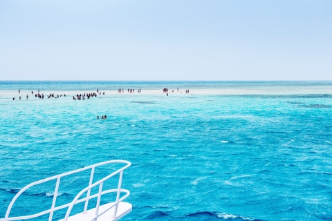 Sharm El-Sheikh: luxe cruise naar Ras Mohammed en White IslandCruise naar Ras Mohammed met BBQ-lunch em één introduik