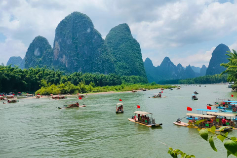 Li River Bamboo Raft, Xianggong Mountain & Xingping tour