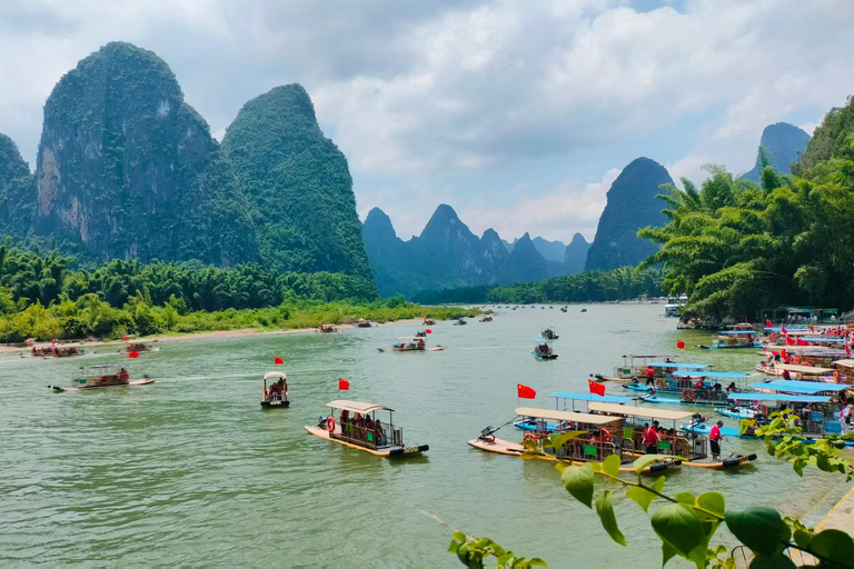 Li River Bamboo Raft, Xianggong Mountain & Xingping tour