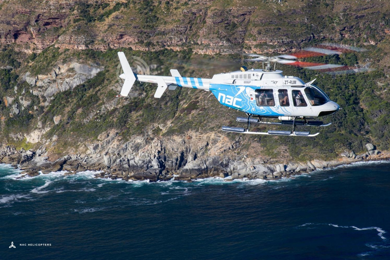 Cape Town: Table Mountain 360° Helicopter Flight & Champagne