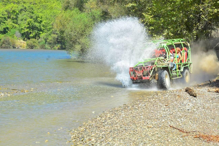 Antalya: Koprulu Canyon Jeep Safari, Monster Truck & Rafting ( 4 in 1 ) Jeep Safari, Buggy or Quad & Rafting, Zipline