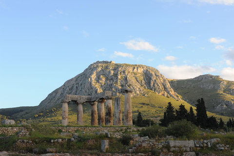 Au départ d'Athènes : Excursion privée d'une journée à l'Ancienne Corinthe de CorintheCorinthe antique : Excursion privée d'une demi-journée au départ d'Athènes