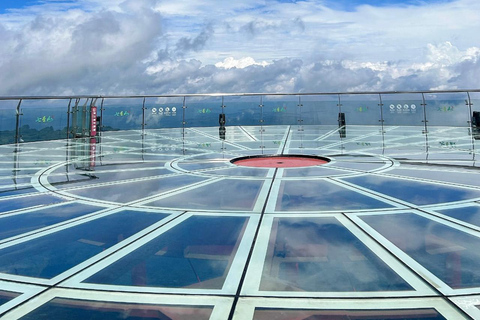 تشانغجياجيه: تلفريك جبل تشيشينغ ومنصة زجاجيةتشانغجياجيه: تلفريك جبل تشينغشينغ والمنصة الزجاجية