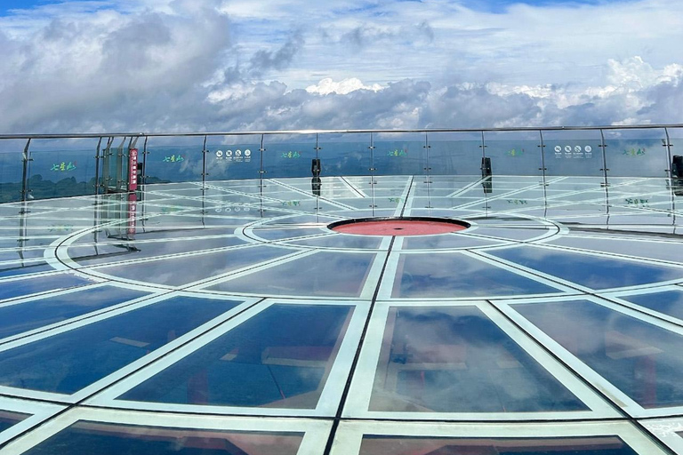 تشانغجياجيه: تلفريك جبل تشيشينغ ومنصة زجاجيةتشانغجياجيه: تلفريك جبل تشينغشينغ والمنصة الزجاجية