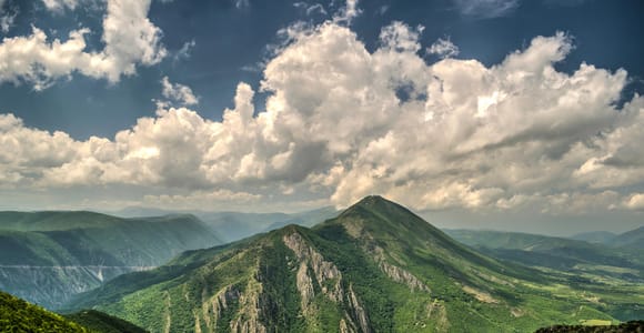 Skopje von oben: Ein Erlebnis aus den Bergen