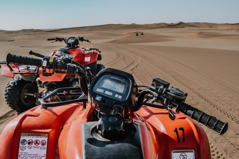 Vanuit Swakopmund: rit met quad in de woestijnRit van 1,5 uur met ophaalservice in Swakopmund