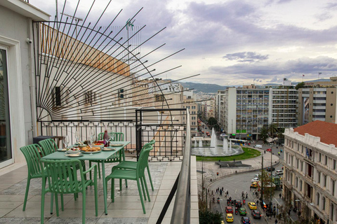Athens: Small Group Cooking Class & Private Balcony Dining
