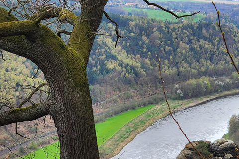 Excursión de un día desde Praga a la Suiza de Bohemia y Sajona