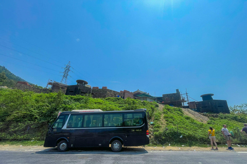 Hue naar Hoi An: via Hai Van Pass 4 stops met de busBus Hue naar Hoi An via Hai Van Pass 4 haltesightee