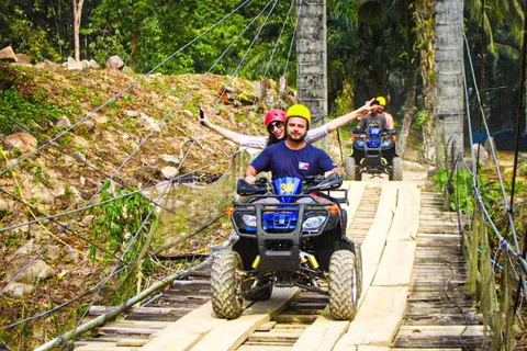 Phuket: ATV 30 Mins, Zipline 10 Platform, Rafting Adventure