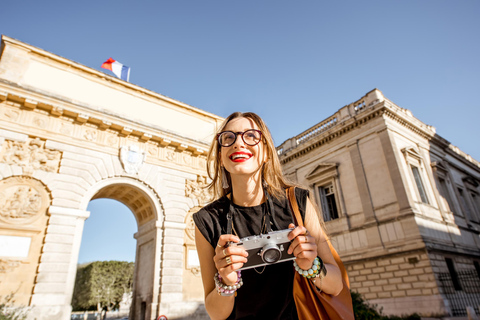 Montpellier: Paseo exprés con un local en 60 minutos