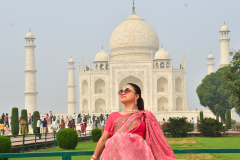 Z Delhi: Taj Mahal i Agra Tour pociągiem Gatimaan Express