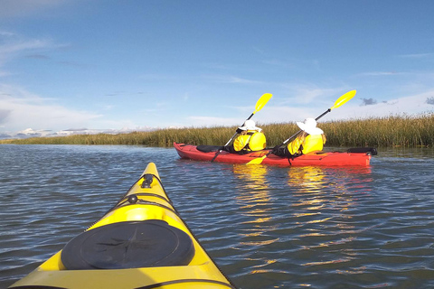 Von Puno || Kajaktour zu den Uros-Inseln || Ganztagestour