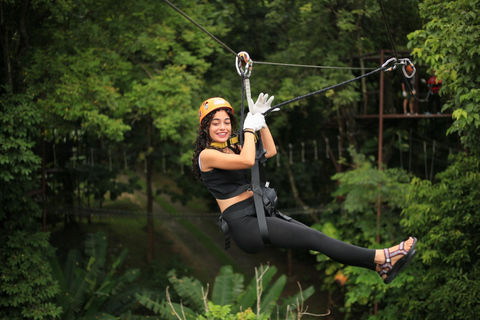 Chiang Mai: Zipline & High Rope without Lunch & Transfer High Rope Course: Program (M) Ticket Only