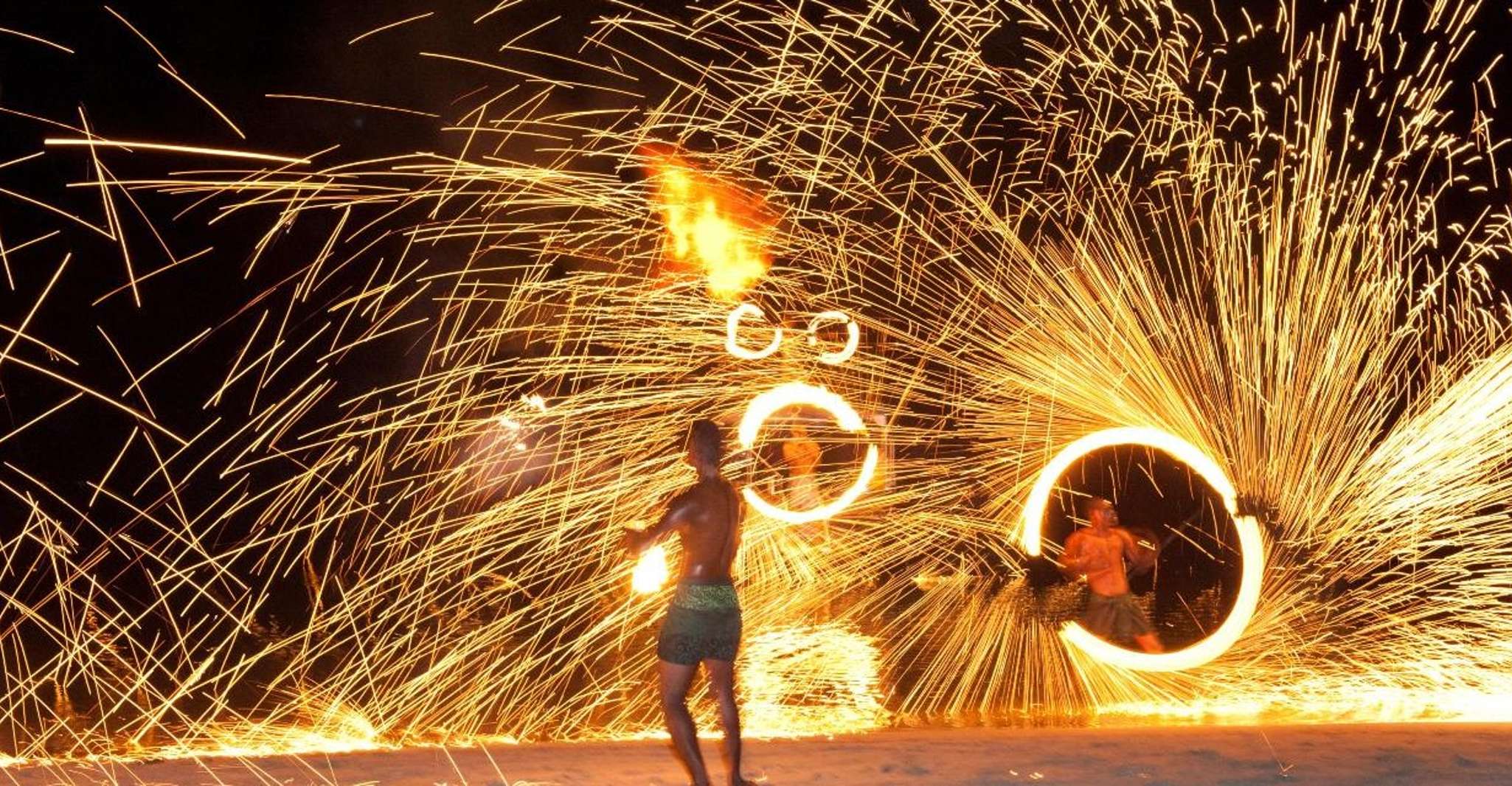 Nadi, Sunset Cruise with Dinner and Fire Show - Housity